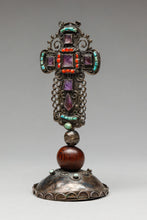 Jeweled Cross c. 1930's, Mexico