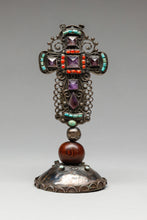Jeweled Cross c. 1930's, Mexico
