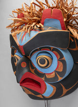 Mask depicting Owl, c. 1980 by Lelooska (1933 - 1996)