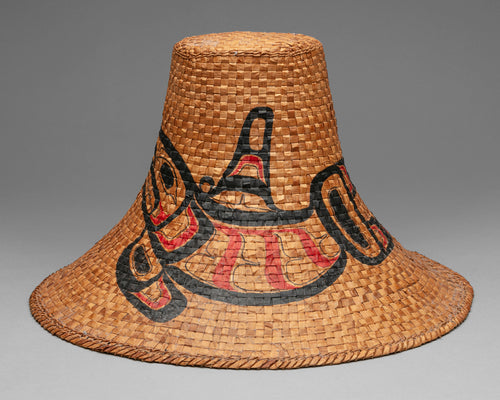 Northern Style Canoe Hat by Paul Rowley, Tlingit