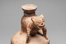 Chancay Pottery Vessel with Jaguar, pre 1900’s